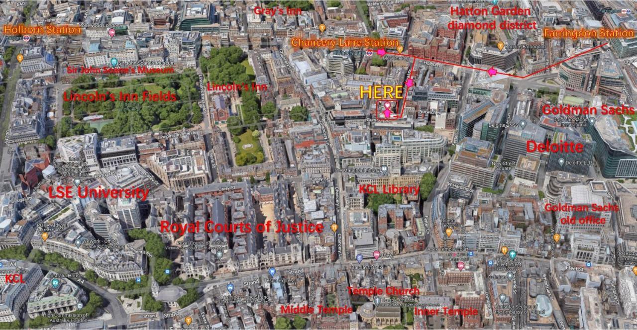 לונדון Superior Entire Apartment Between St Pauls Cathedral And Covent Garden מראה חיצוני תמונה